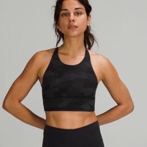Lululemon Free to Be High-Neck Longline Bra, size 4